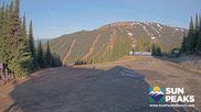 Archived webcam image showing Sun Peaks - Sundance Chair on 12 May 2026 at 16:22