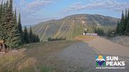 Archived webcam image showing Sun Peaks - Sundance Chair on 11 Aug 2026 at 16:46