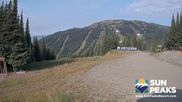Archived webcam image showing Sun Peaks - Sundance Chair on 11 Aug 2026 at 18:46