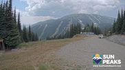 Archived webcam image showing Sun Peaks - Sundance Chair on 11 Aug 2026 at 22:46