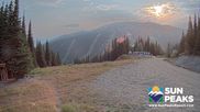 Archived webcam image showing Sun Peaks - Sundance Chair on 12 Aug 2026 at 04:46