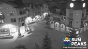 Archived webcam image showing Village Sun Peaks on 7 Aug 2026 at 14:54
