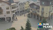 Archived webcam image showing Village Sun Peaks on 8 Aug 2026 at 00:54