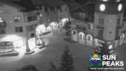 Archived webcam image showing Village Sun Peaks on 11 Aug 2026 at 14:46