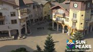 Archived webcam image showing Village Sun Peaks on 11 Aug 2026 at 18:46