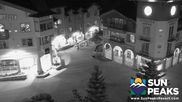 Archived webcam image showing Village Sun Peaks on 11 Aug 2026 at 12:46