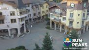 Archived webcam image showing Village Sun Peaks on 1 Sep 2026 at 16:31