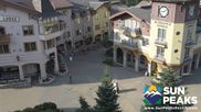 Archived webcam image showing Village Sun Peaks on 1 Sep 2026 at 18:31
