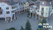 Archived webcam image showing Village Sun Peaks on 12 Sep 2026 at 16:53