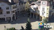 Archived webcam image showing Village Sun Peaks on 12 Sep 2026 at 18:53