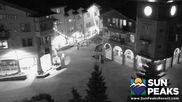 Archived webcam image showing Village Sun Peaks on 12 Sep 2026 at 12:53