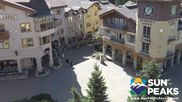 Archived webcam image showing Village Sun Peaks on 12 Sep 2026 at 22:53