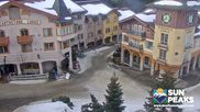 Archived webcam image showing Village Sun Peaks on 20 Mar 2026 at 16:08