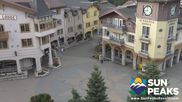 Archived webcam image showing Village Sun Peaks on 16 Oct 2026 at 18:06