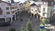 Archiviertes Webcam Bild: Village Sun Peaks am 10.10.2026 um 20:53 Uhr