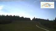 Archived webcam image showing Ski area family paradise Sahnehang in the Sauerland on 19 Jun 2026 at 08:36