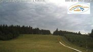 Archived webcam image showing Ski area family paradise Sahnehang in the Sauerland on 21 Jun 2026 at 08:41
