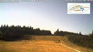 Archived webcam image showing Ski area family paradise Sahnehang in the Sauerland on 12 Jul 2026 at 08:29