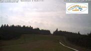 Archived webcam image showing Ski area family paradise Sahnehang in the Sauerland on 31 Jul 2026 at 10:38