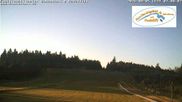 Archived webcam image showing Ski area family paradise Sahnehang in the Sauerland on 5 Aug 2026 at 07:40