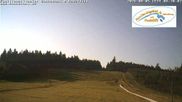 Archived webcam image showing Ski area family paradise Sahnehang in the Sauerland on 5 Aug 2026 at 08:40