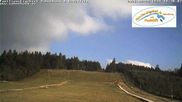 Archived webcam image showing Ski area family paradise Sahnehang in the Sauerland on 26 Aug 2026 at 18:57