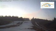 Archived webcam image showing Ski area family paradise Sahnehang in the Sauerland on 26 Feb 2026 at 07:54