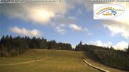 Archived webcam image showing Ski area family paradise Sahnehang in the Sauerland on 10 Oct 2026 at 16:53