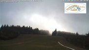 Archived webcam image showing Ski area family paradise Sahnehang in the Sauerland on 10 Oct 2026 at 10:53