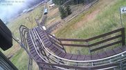 Archived webcam image showing Toboggan run at the Mehliskopf on 14 Jul 2026 at 08:18