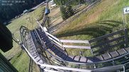 Archived webcam image showing Toboggan run at the Mehliskopf on 12 Jul 2026 at 20:15