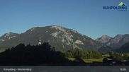 Archiviertes Webcam Bild: Ruhpolding: Blick vom Westernberg am 12.07.2026 um 19:27 Uhr