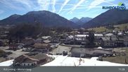 Archived webcam image showing Ruhpolding - Ski arena westernberg on 26 Feb 2026 at 11:01