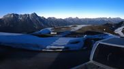 Archived webcam image showing Wildenkarkogel near Saalbach on 1 May 2026 at 04:12