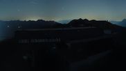 Archived webcam image showing Wildenkarkogel near Saalbach on 12 Jul 2026 at 00:11