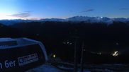 Archived webcam image showing Wildenkarkogel near Saalbach on 23 Oct 2026 at 06:15
