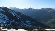 Archived webcam image showing Top Station Zwölferkogel Hinterglemm on 1 May 2026 at 18:13