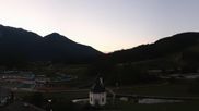 Archived webcam image showing Cross country ski run Seefeld on 28 Sep 2026 at 07:57