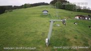 Archived webcam image showing Lift and slope at Fischbach on 7 May 2026 at 10:06
