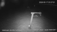 Archived webcam image showing Lift and slope at Fischbach on 18 May 2026 at 00:07