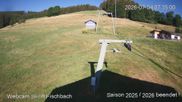 Archived webcam image showing Lift and slope at Fischbach on 4 Jul 2026 at 08:03