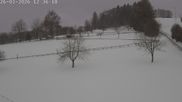 Archived webcam image showing Donnstetten Luge Run on 26 Mar 2026 at 12:02