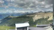 Archived webcam image showing Panoramic view over the Rittner Horn on 21 Apr 2026 at 12:33