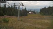Archived webcam image showing View to the powder gulch express on 15 Sep 2026 at 00:05