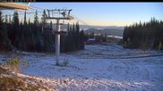 Archived webcam image showing View to the powder gulch express on 11 Oct 2026 at 16:04