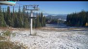Archived webcam image showing View to the powder gulch express on 11 Oct 2026 at 18:04