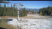 Archived webcam image showing View to the powder gulch express on 11 Oct 2026 at 22:04