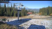 Archived webcam image showing View to the powder gulch express on 12 Oct 2026 at 00:04