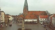 Archived webcam image showing Eutin Town Square on 26 Feb 2026 at 10:58