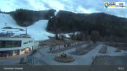 Archived webcam image showing Katschberg: Silverjet Base station in St. Margarethen on 12 Apr 2026 at 01:49